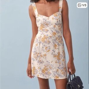 Reformation Humphrey Mini Dress